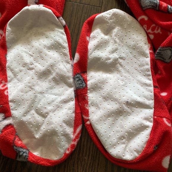 Coca Cola Coke Fleece Hooded Onesie - Picture 6 of 7